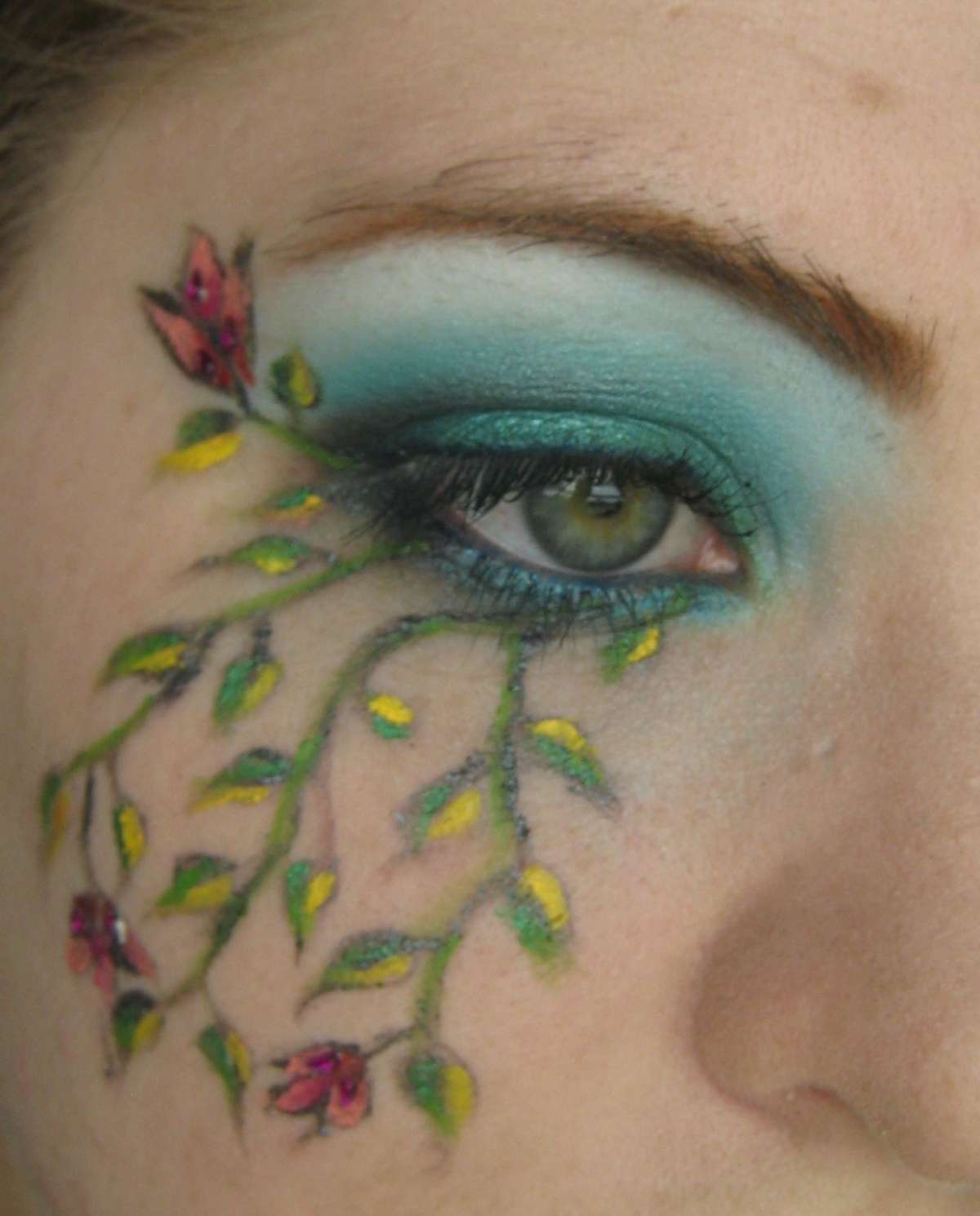 Fiori sugli occhi