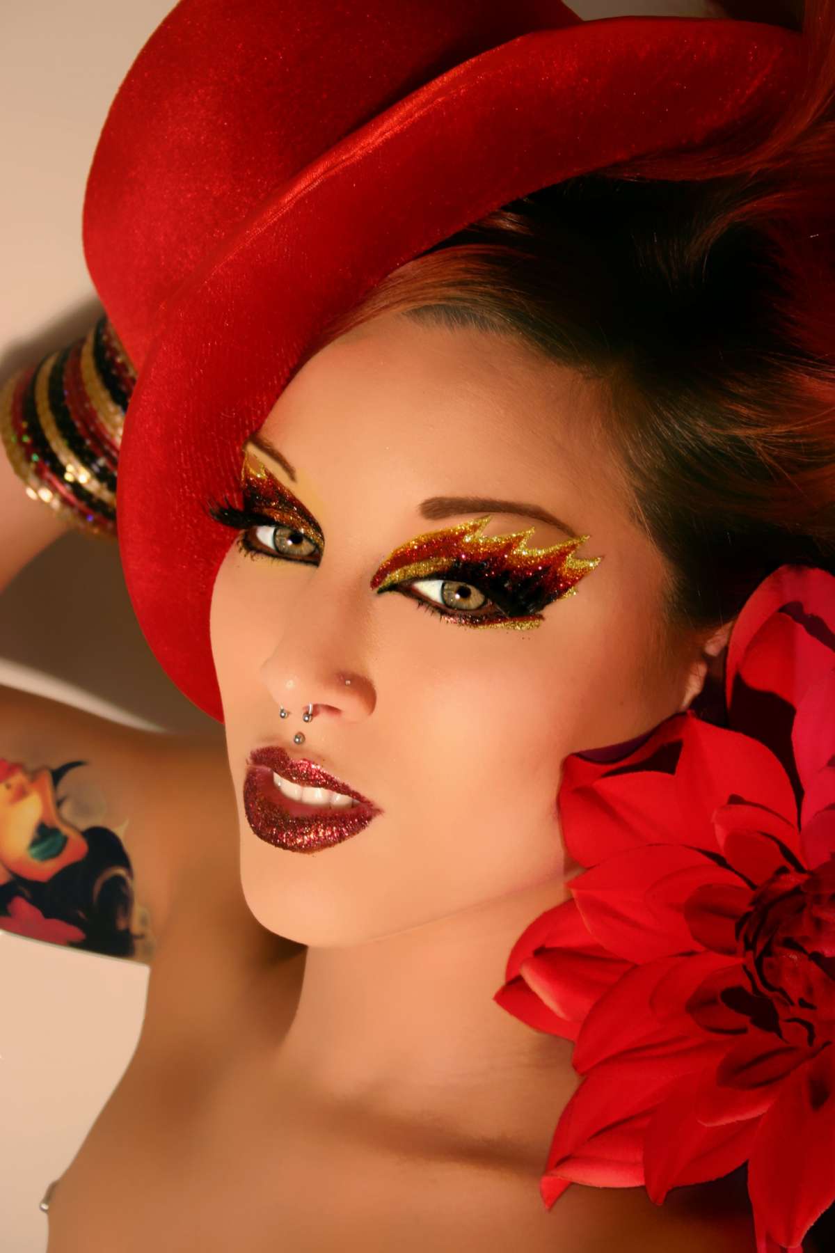 In rosso