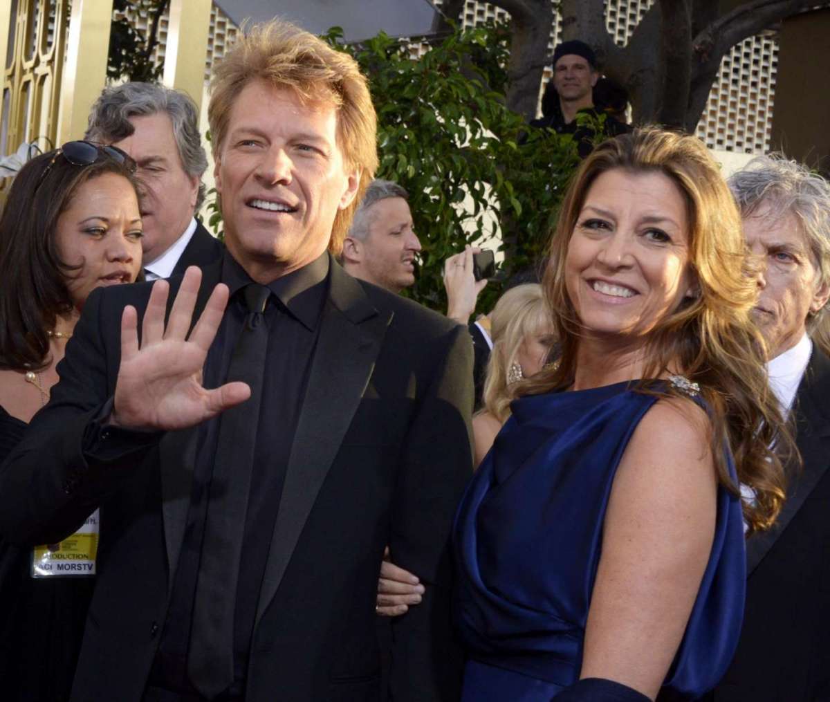 Jon Bon Jovi e Dorothea Hurley