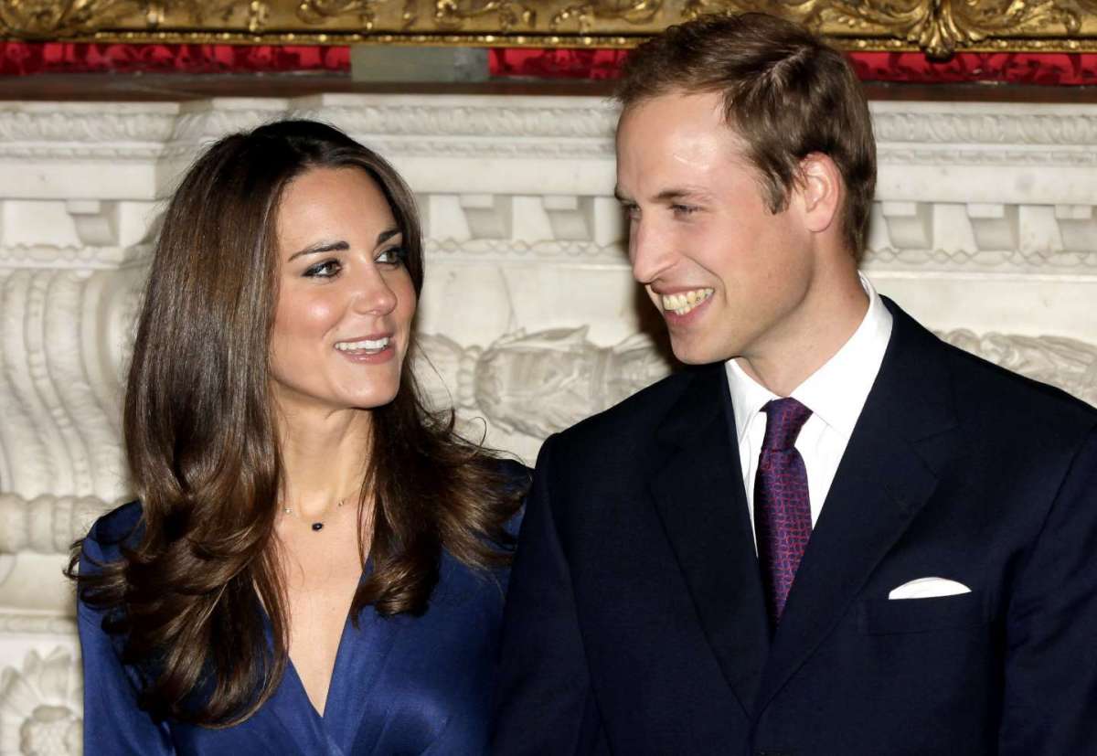 Kate e William il giorno del fidanzamento