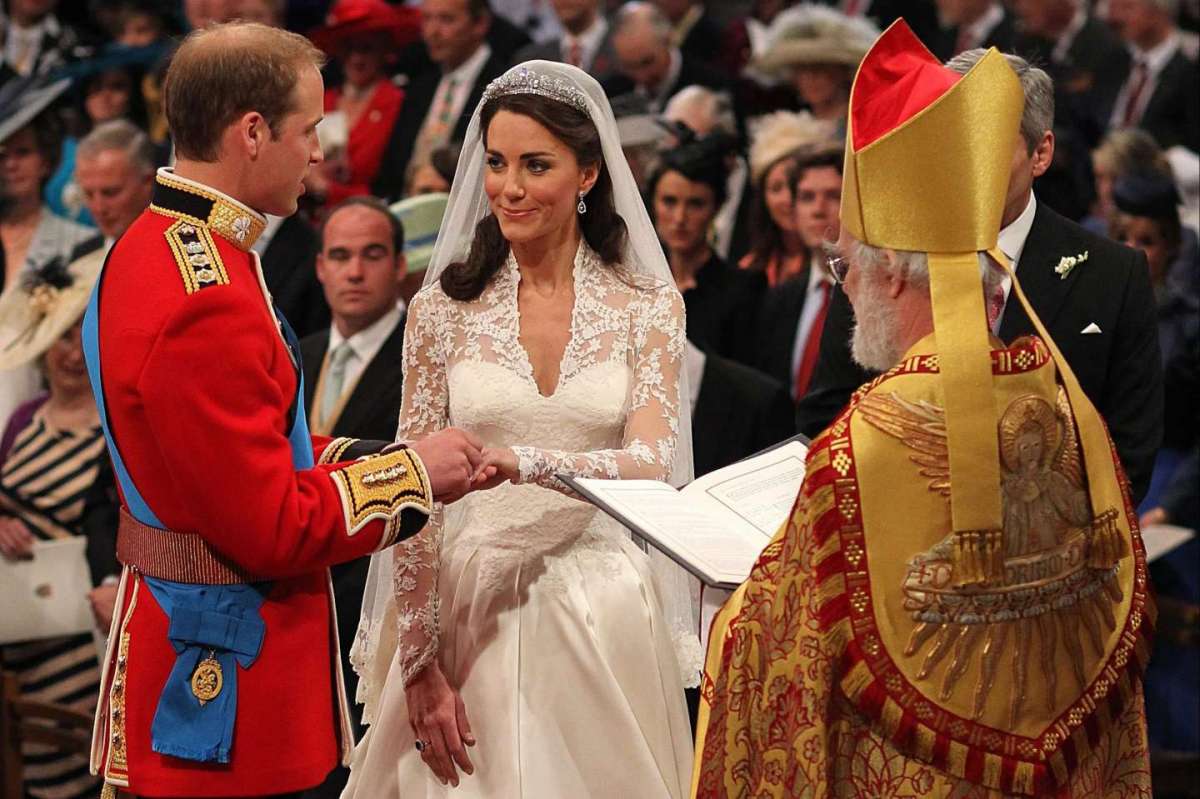 Kate e William in chiesa