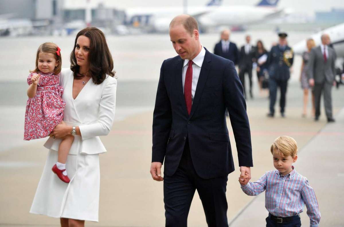 Kate e William in Polonia