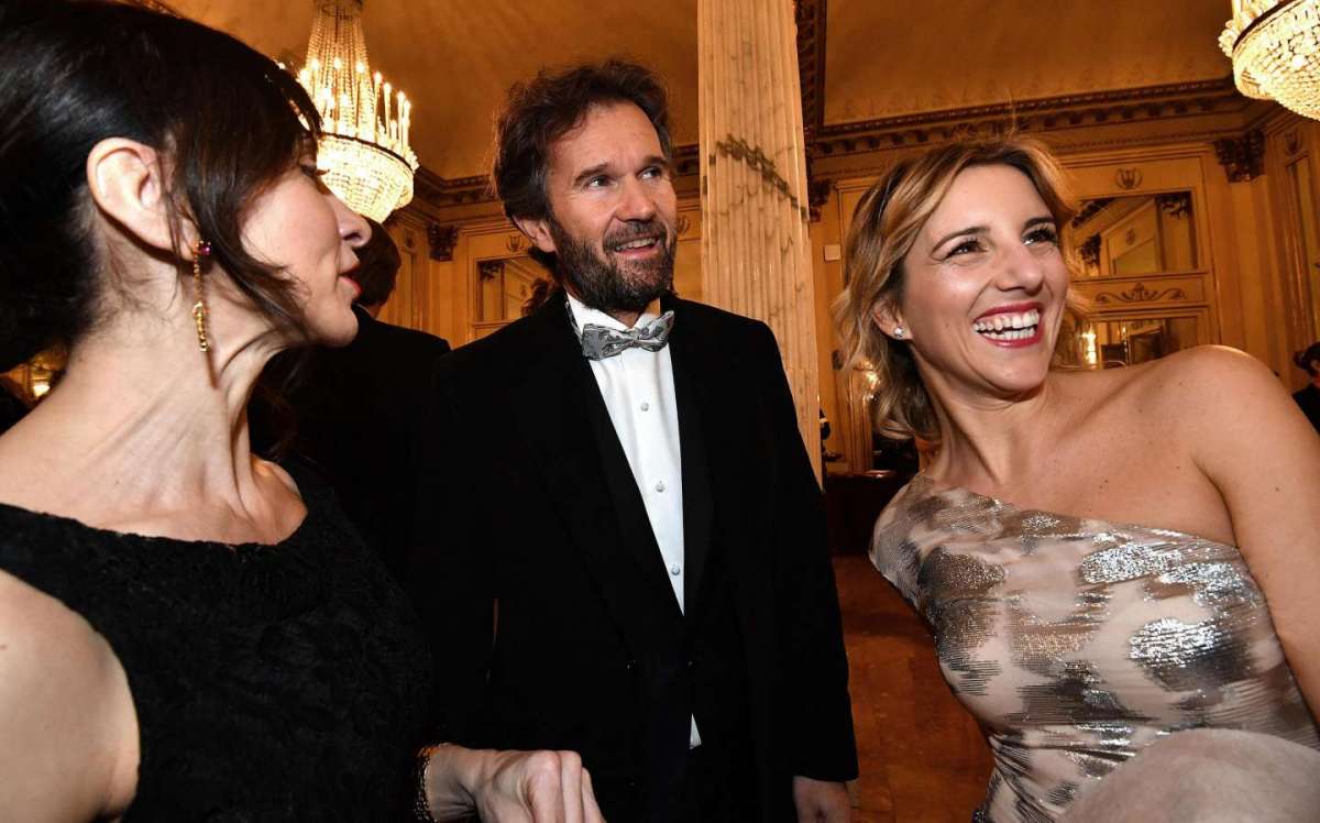 Lo chef e la moglie ad un evento