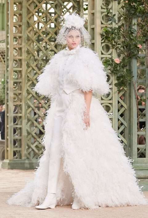 Look da sposa Chanel