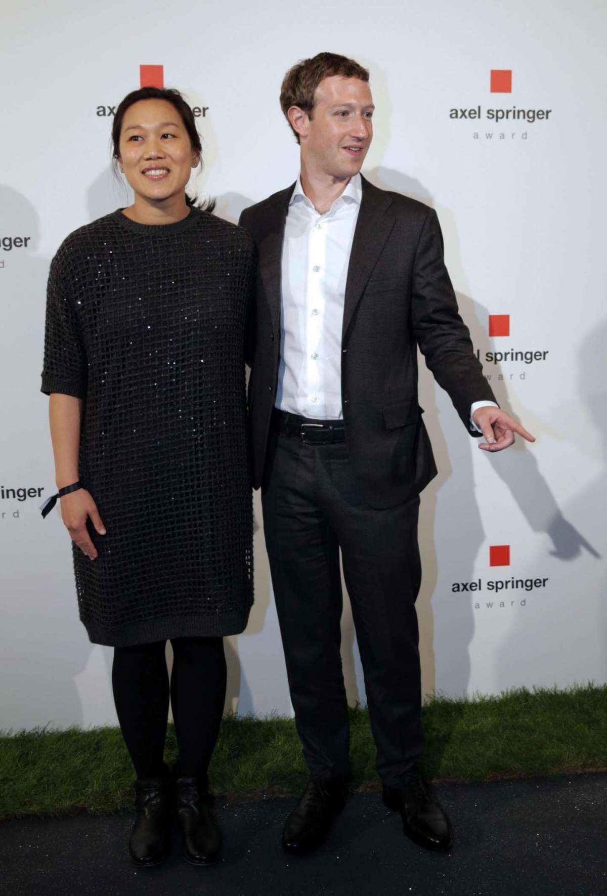 Mark e Priscilla sul red carpet