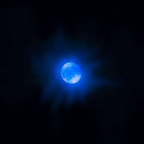 One in a blue moon
