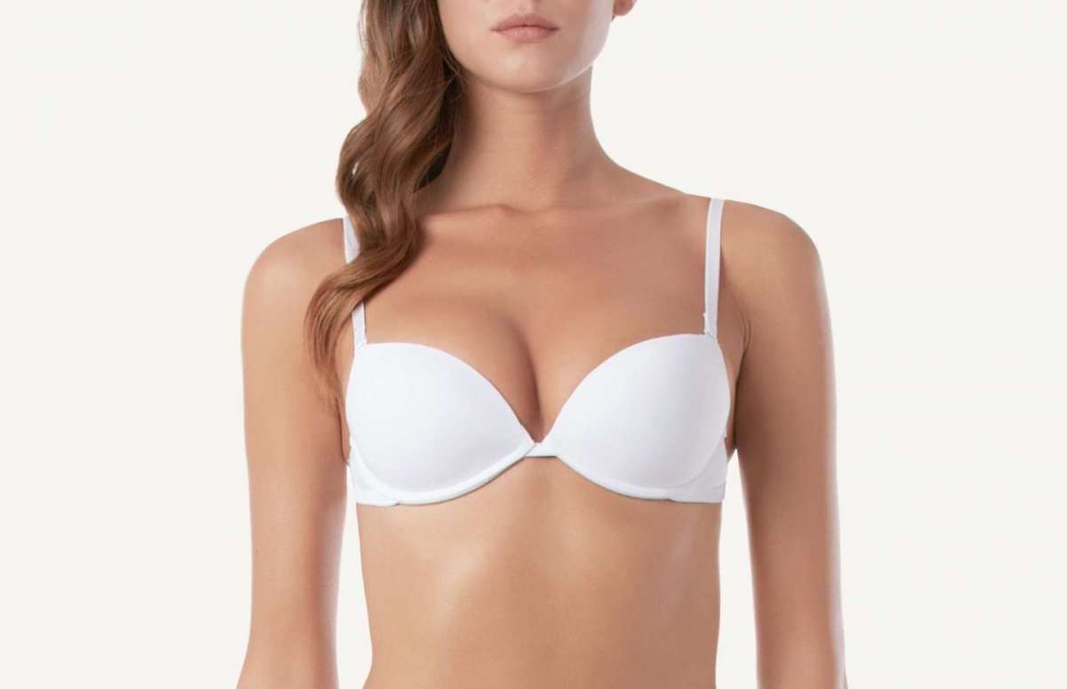 Reggiseno push-up bianco senza cuciture Intimissimi