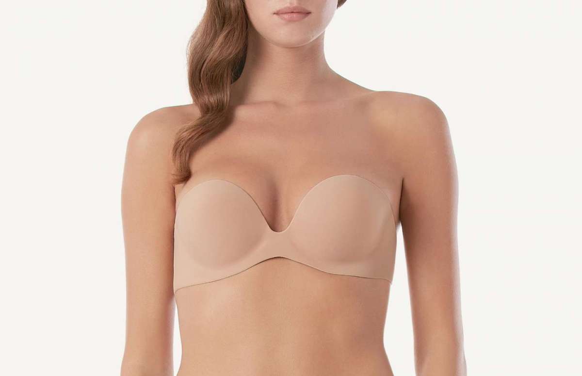 Reggiseno push-up senza bretelle