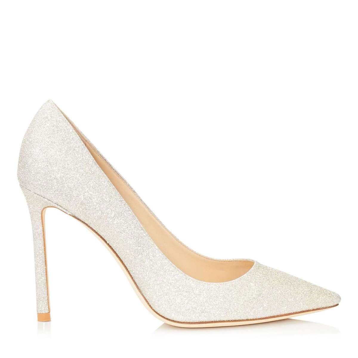 Scarpe bianche da sposa chiuse Jimmy Choo