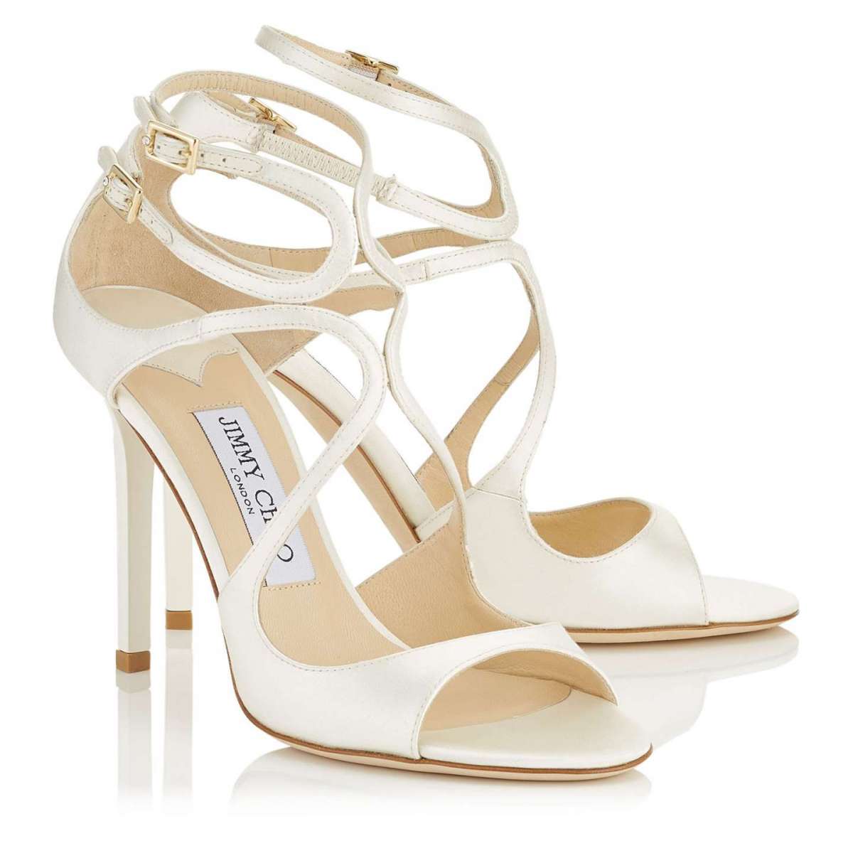 Scarpe da sposa avorio alte Jimmy Choo