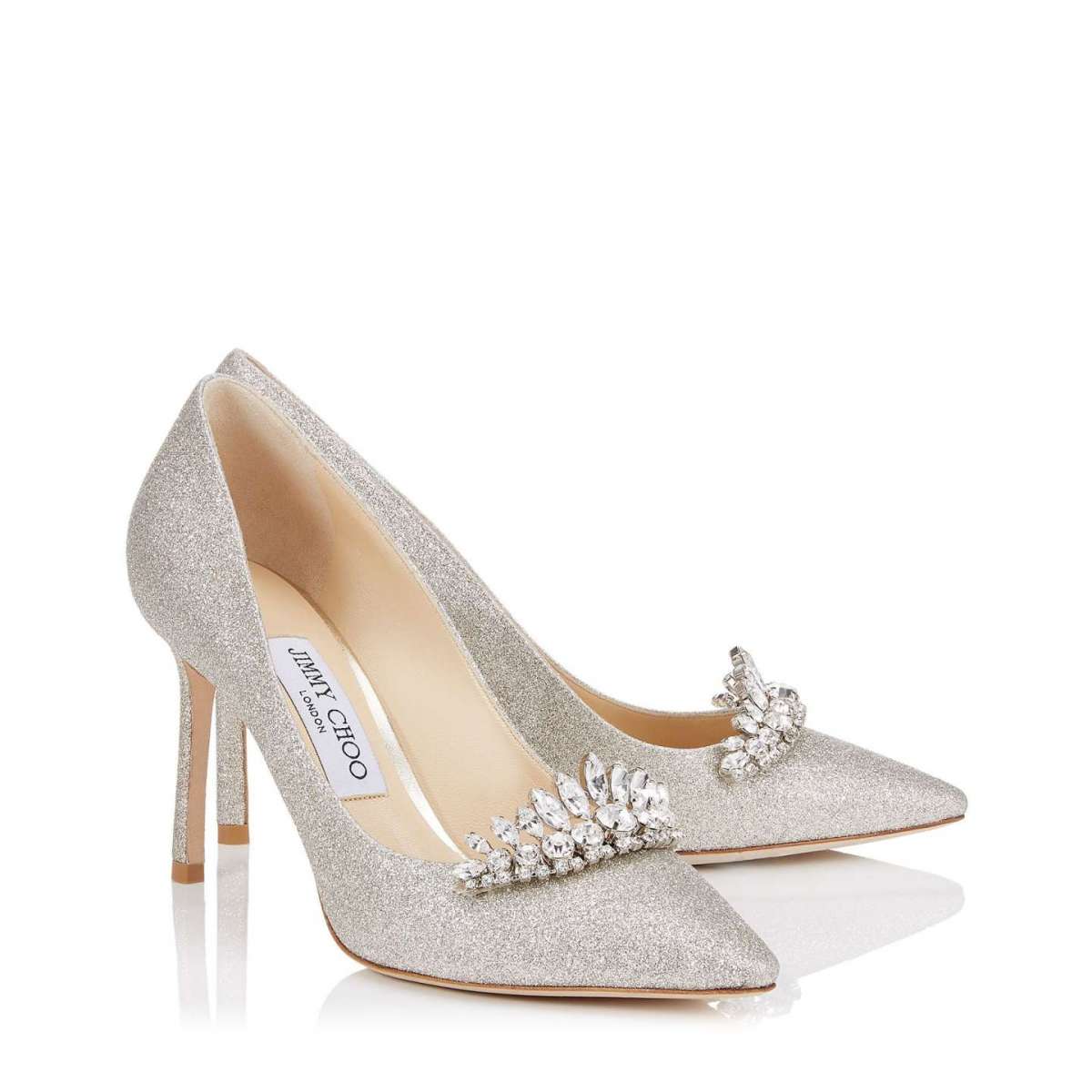 Scarpe da sposa chiuse con tacco