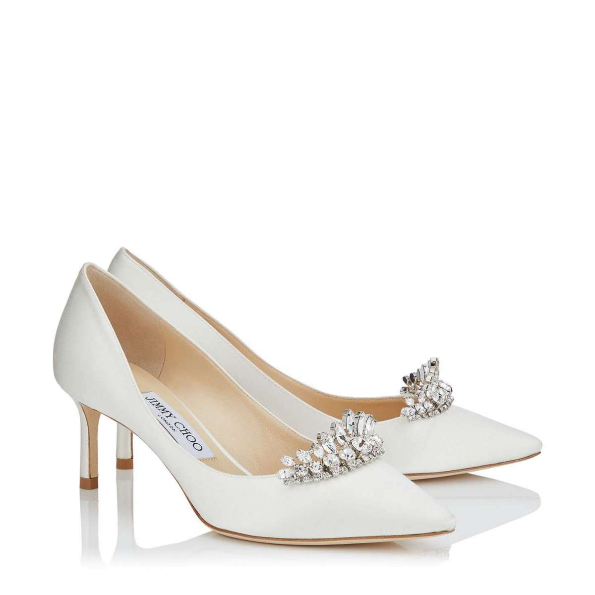 Scarpe da sposa gioiello a punta Jimmy Choo