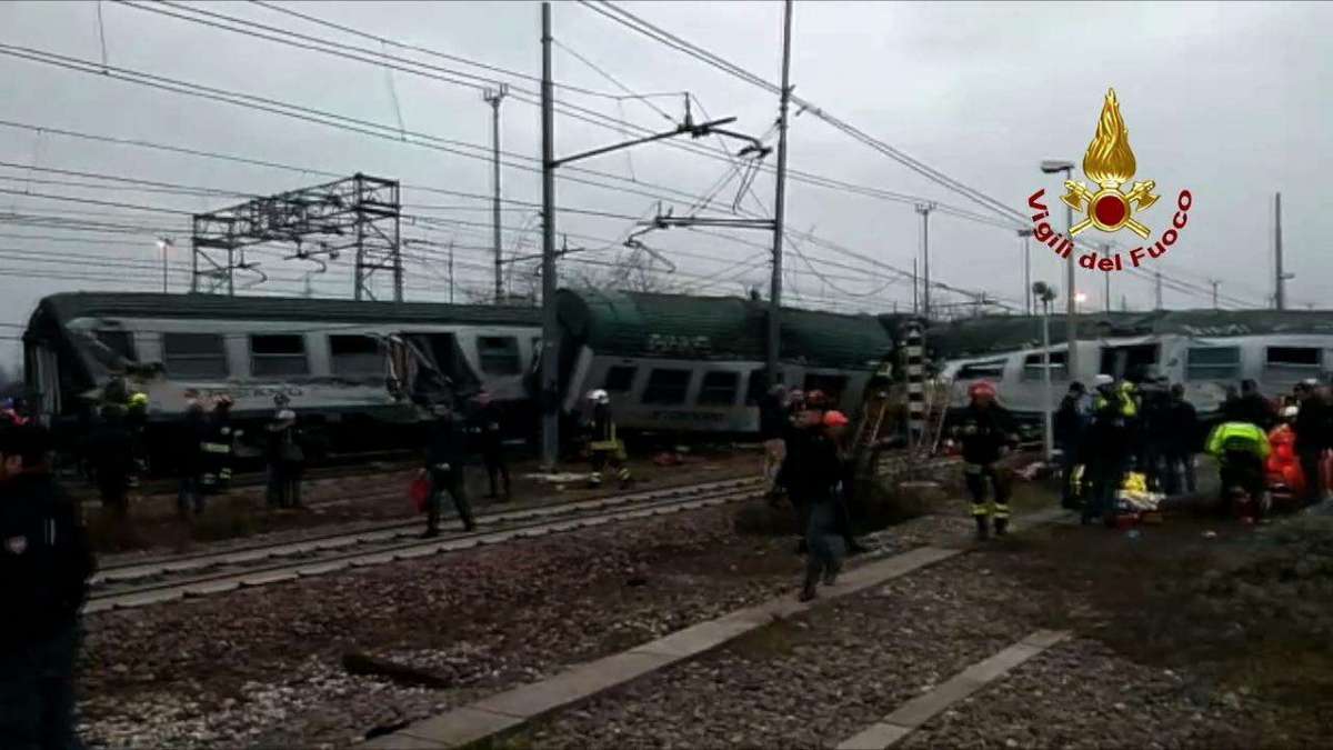 Traffico ferroviario interrotto