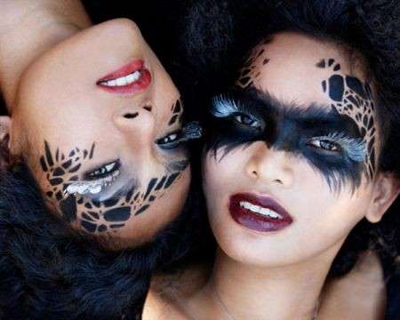 Trucco occhi ciglia