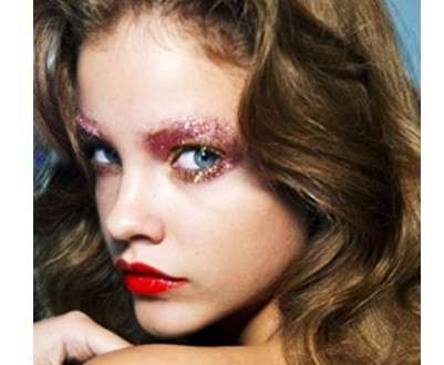 Trucco occhi glitter