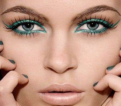 Trucco occhi verde