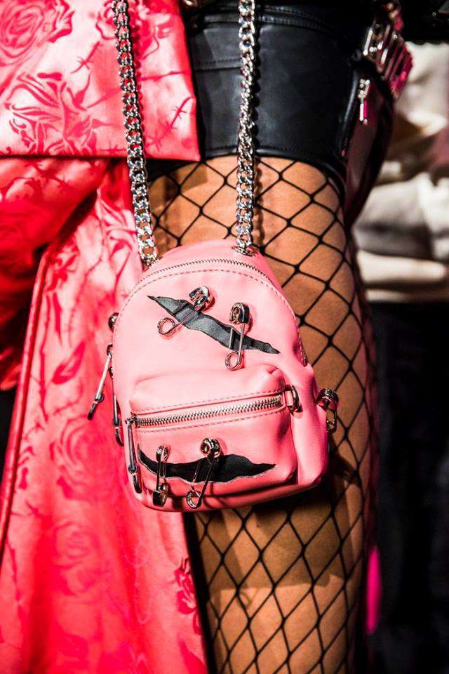 Zaino rosa originale Moschino