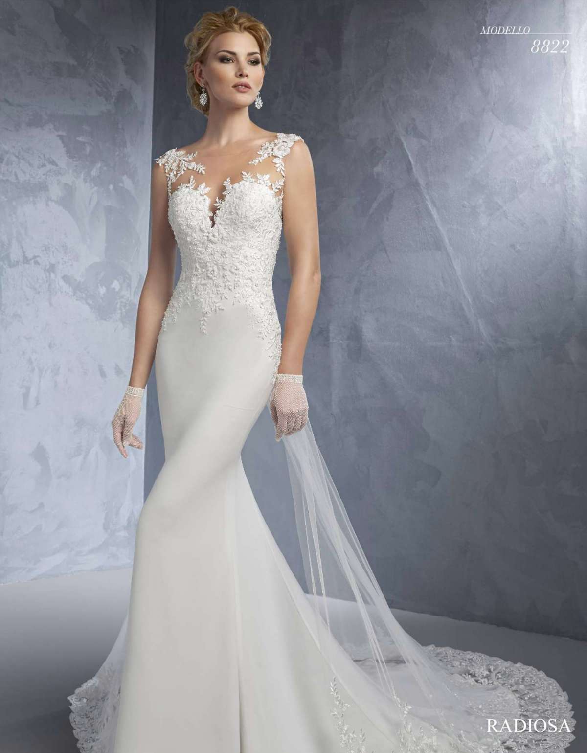 Abito da sposa tattoo in pizzo