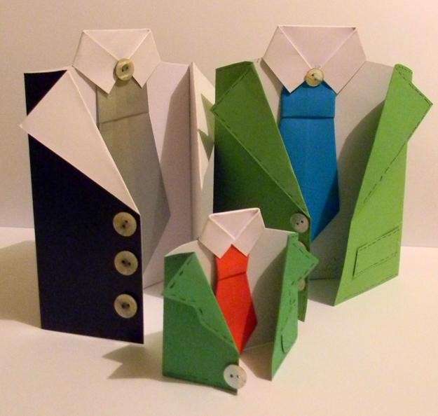 Biglietto con cravatte per la Festa del Papà