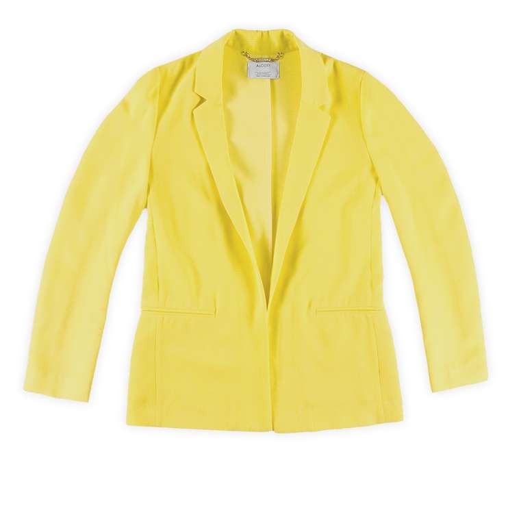 Blazer giallo Alcott