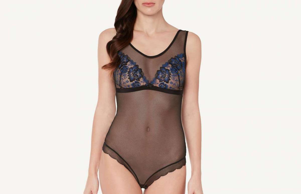 Body in tulle a fiori Intimissimi a 45,90 euro