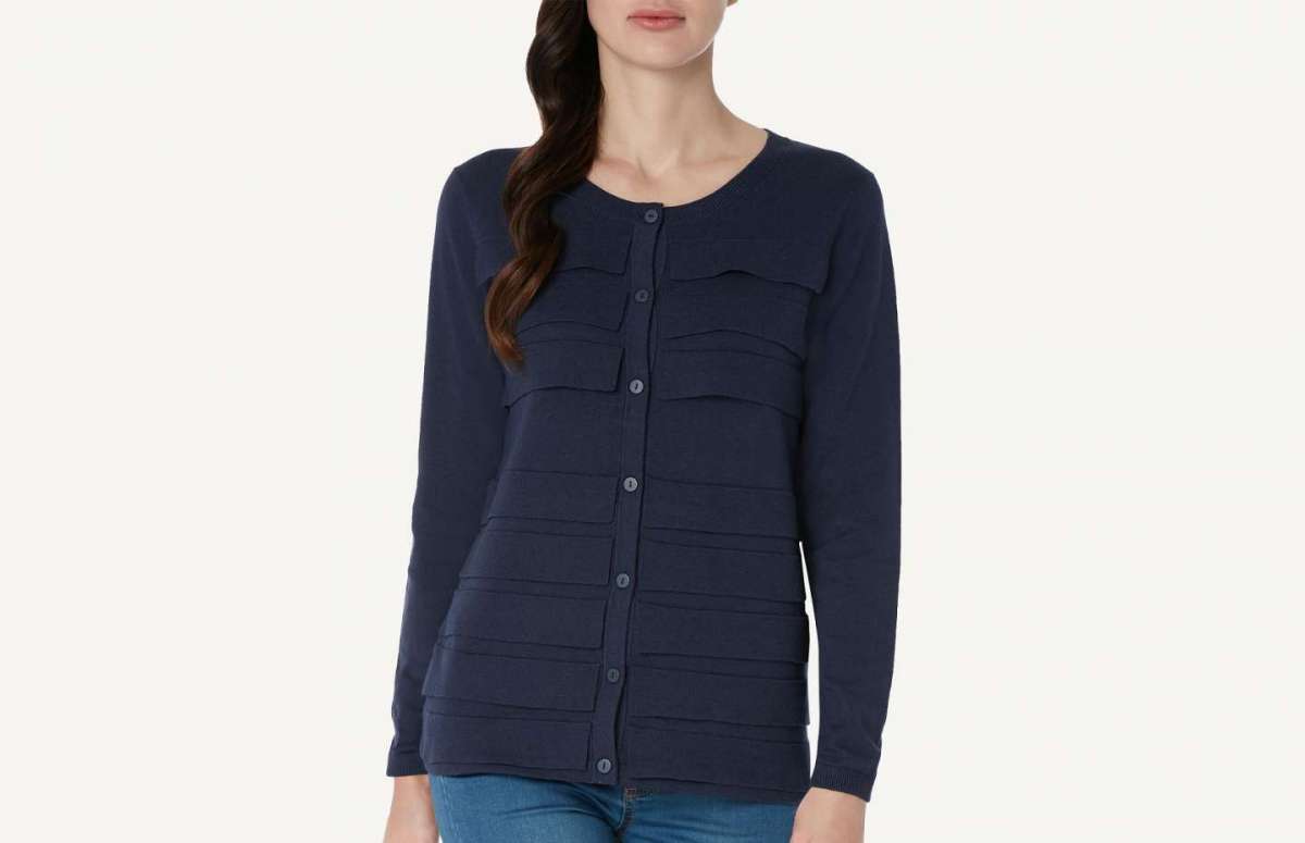 Cardigan in cotone con balze Intimissimi a 39,90 euro