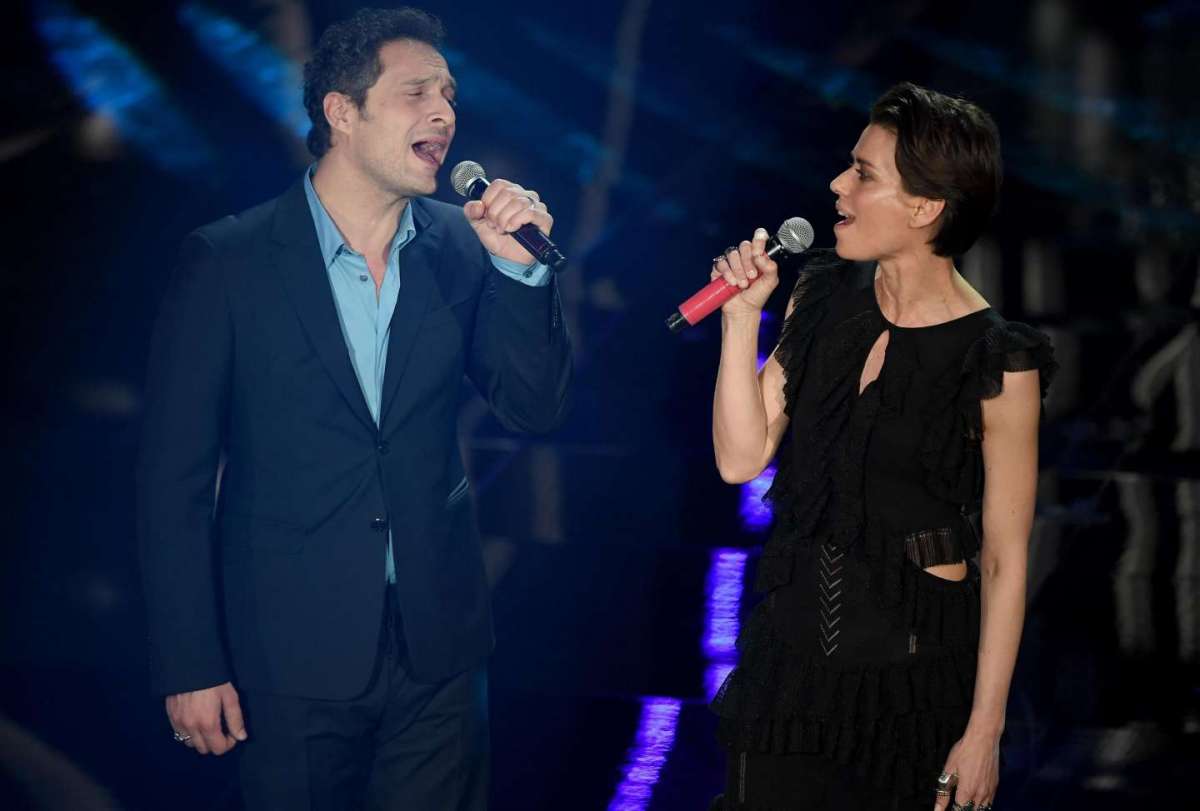 Claudio Santamaria e Claudia Pandolfi