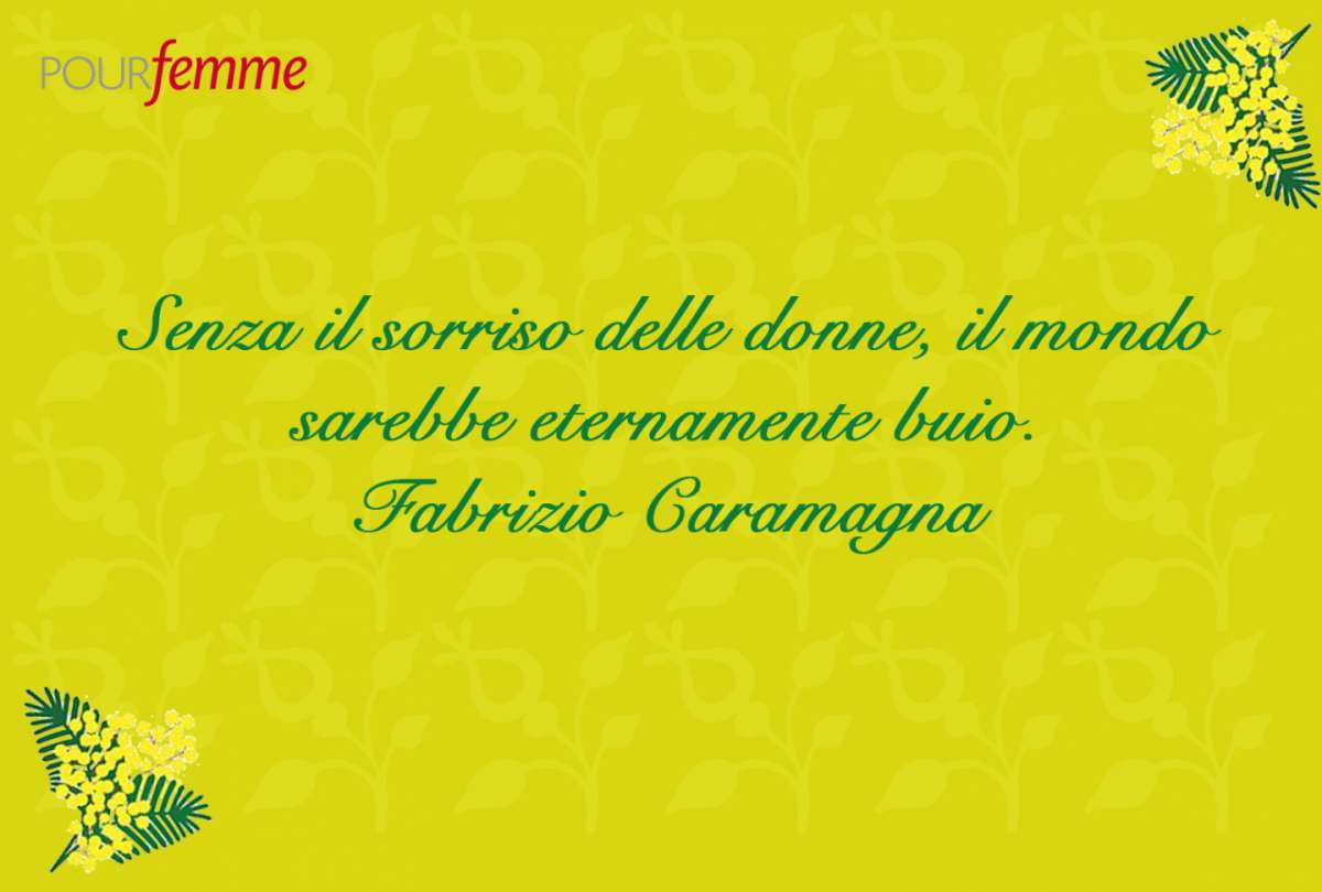 Dedica per l'8 marzo