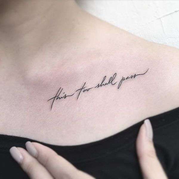 Frase breve per tatuaggi in inglese