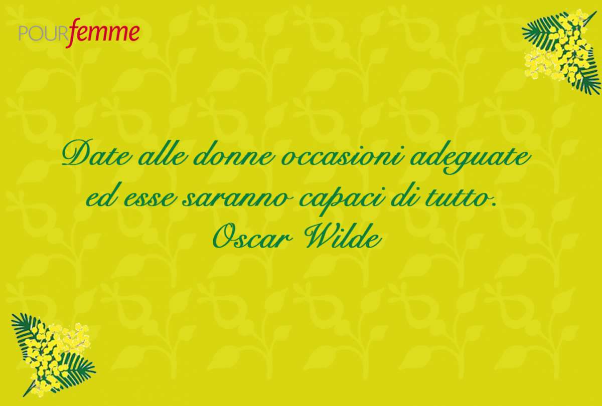 Frase famosa per la Festa della Donna