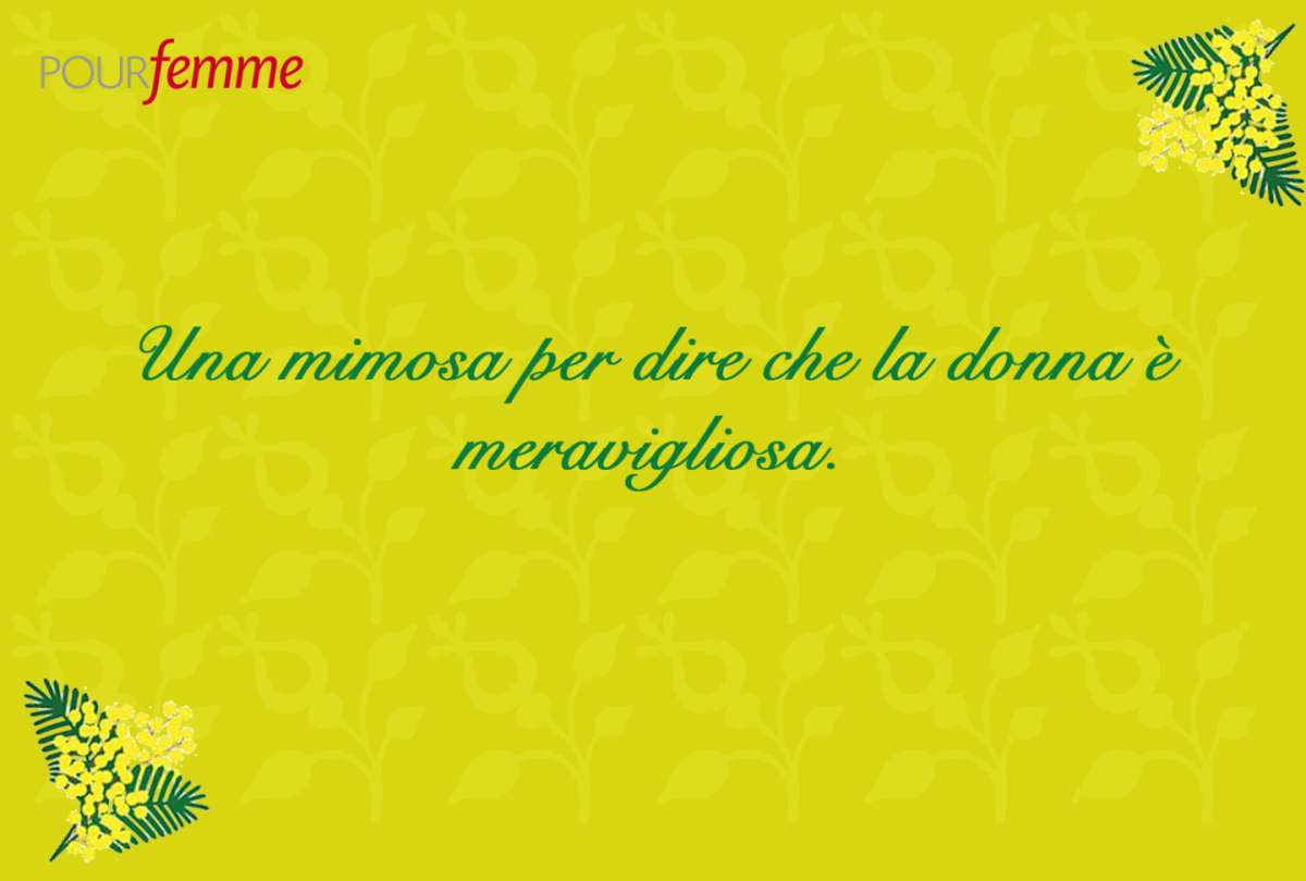 Frase originale per festeggiare la donna