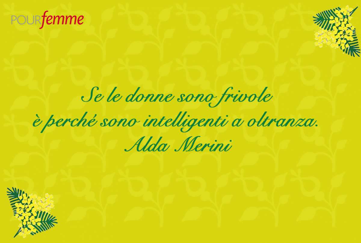 Frase per la Festa della Donna di Alda Merini