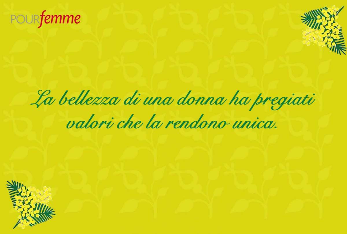 Frase per la Festa della Donna