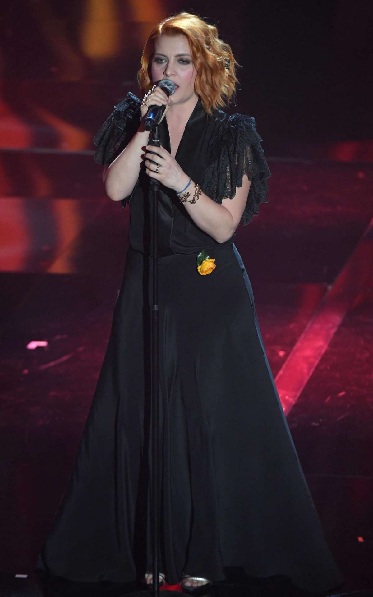 Il look di Noemi per la finale