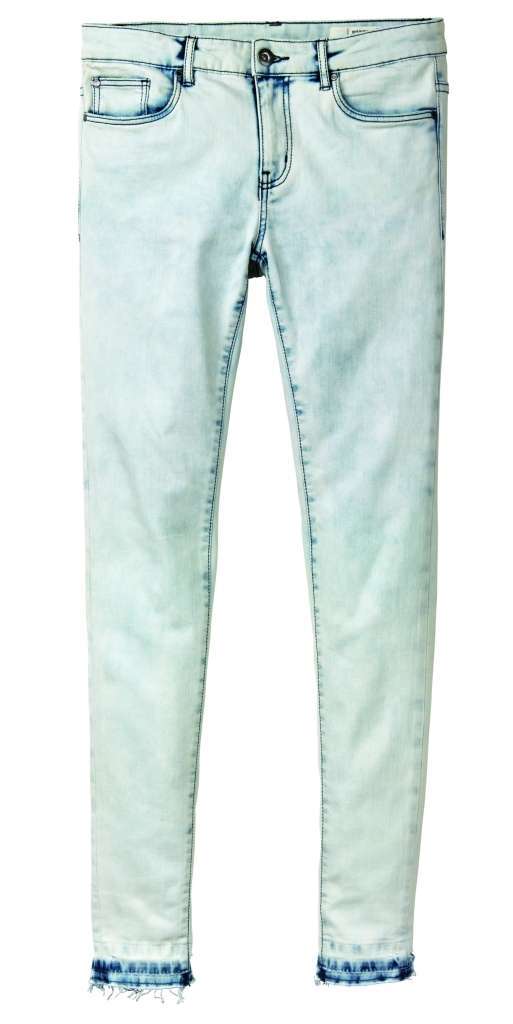 Jeans slavati chiari