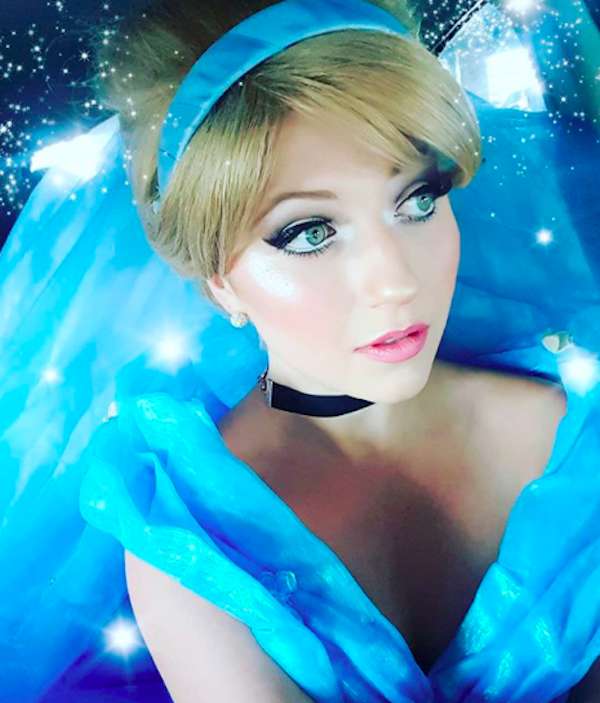 Make up ispirato a Cenerentola