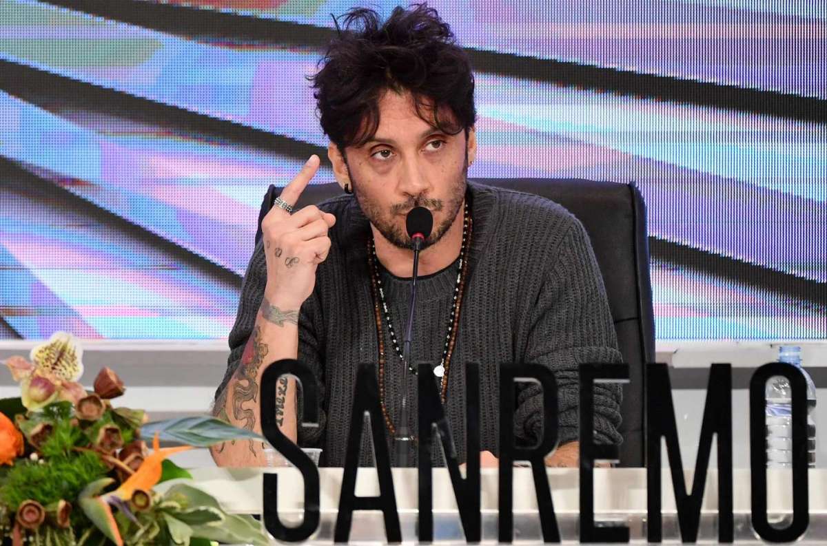 Moro alla conferenza stampa di Sanremo 2018