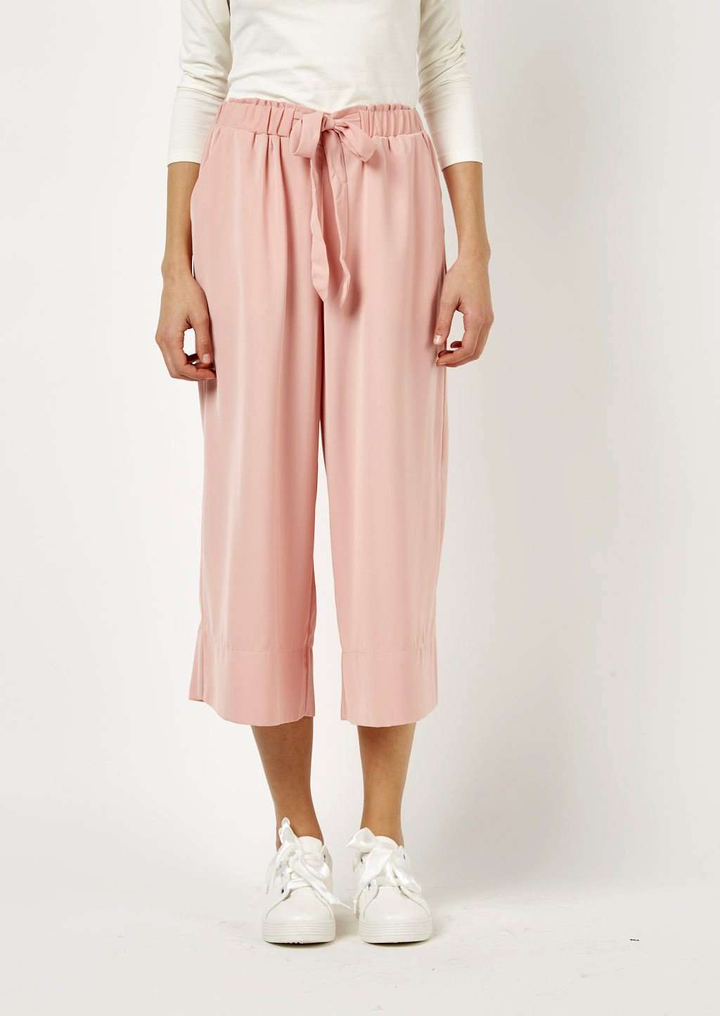 Pantaloni culotte rosa Alcott