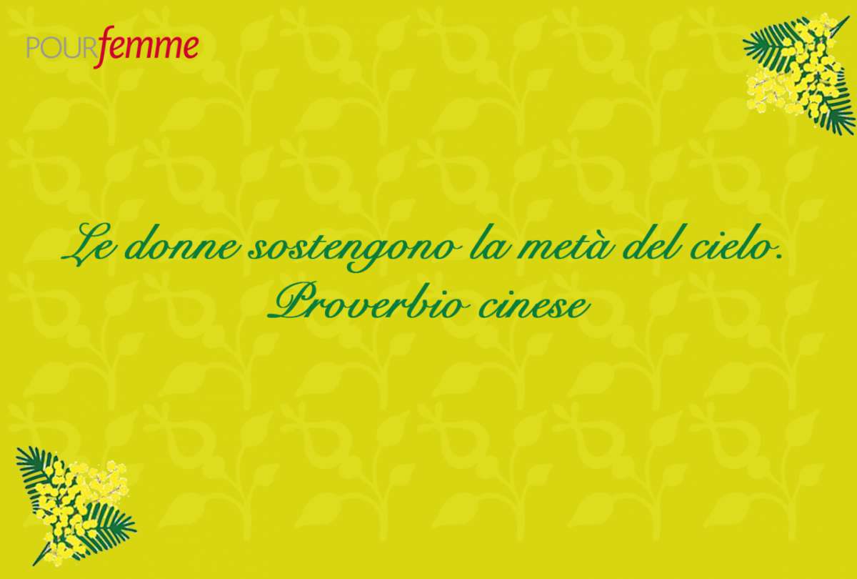 Proverbio cinese per la Festa della Donna