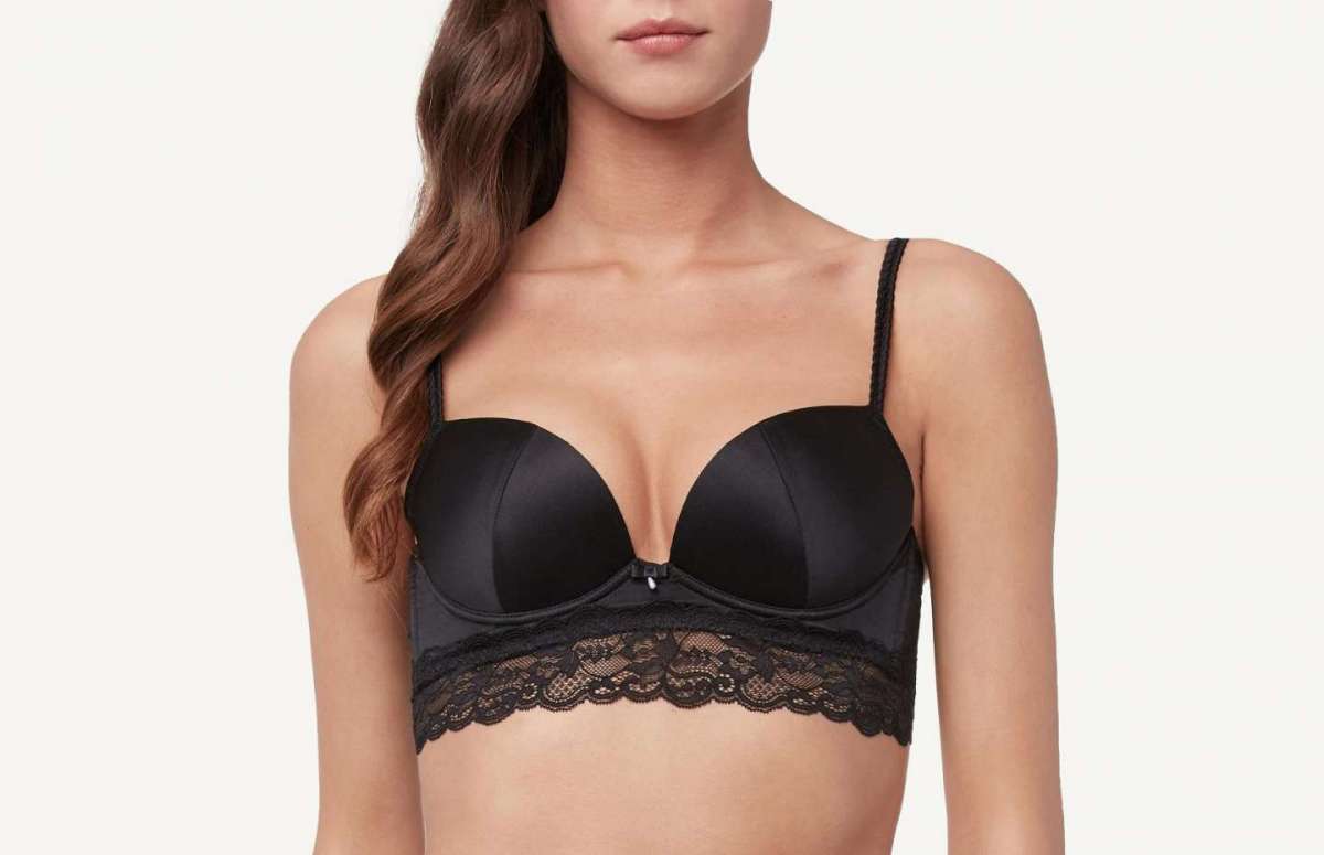 Reggiseno in raso e pizzo Intimissimi a 35,90 euro