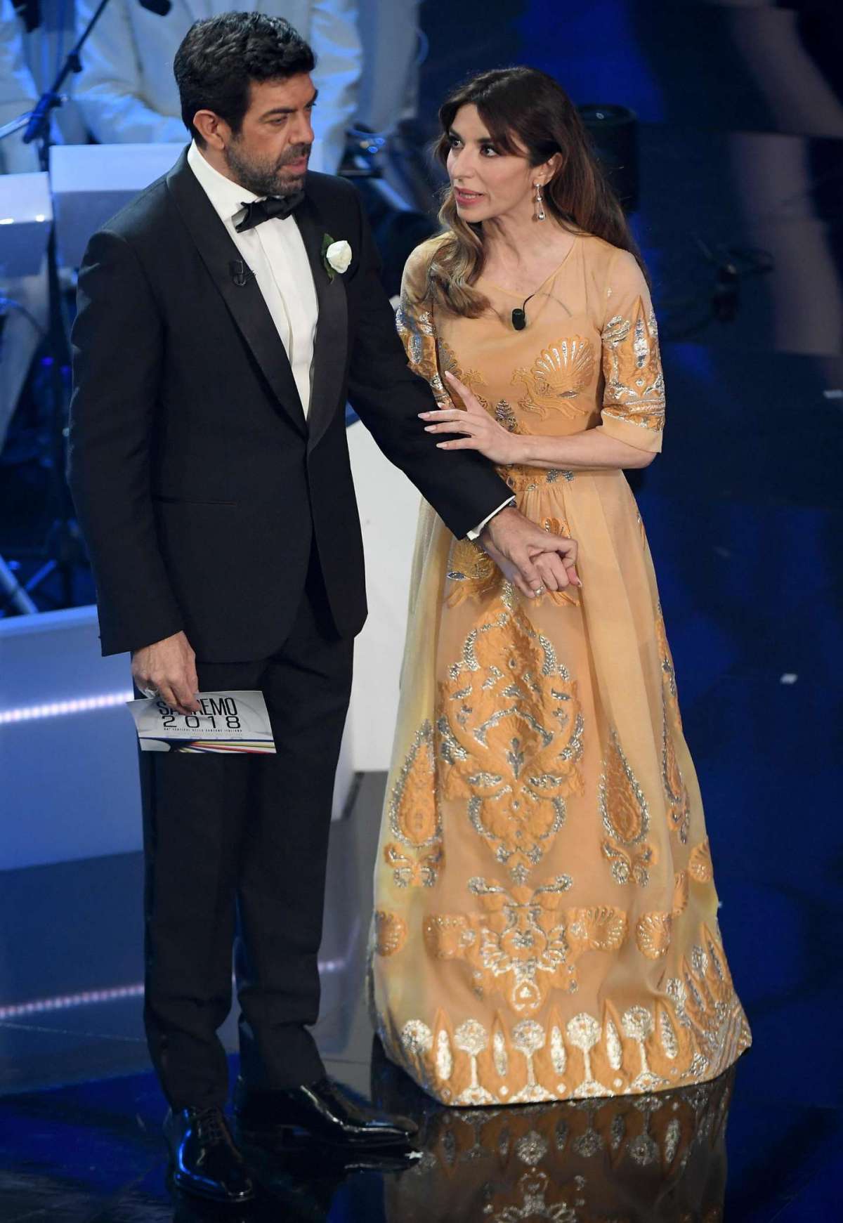 Sabrina Impacciatore a Sanremo 2018 terza serata