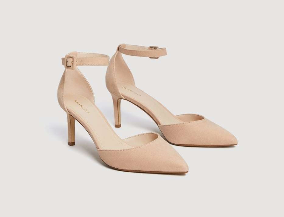 Scarpe con cavigliera Mango