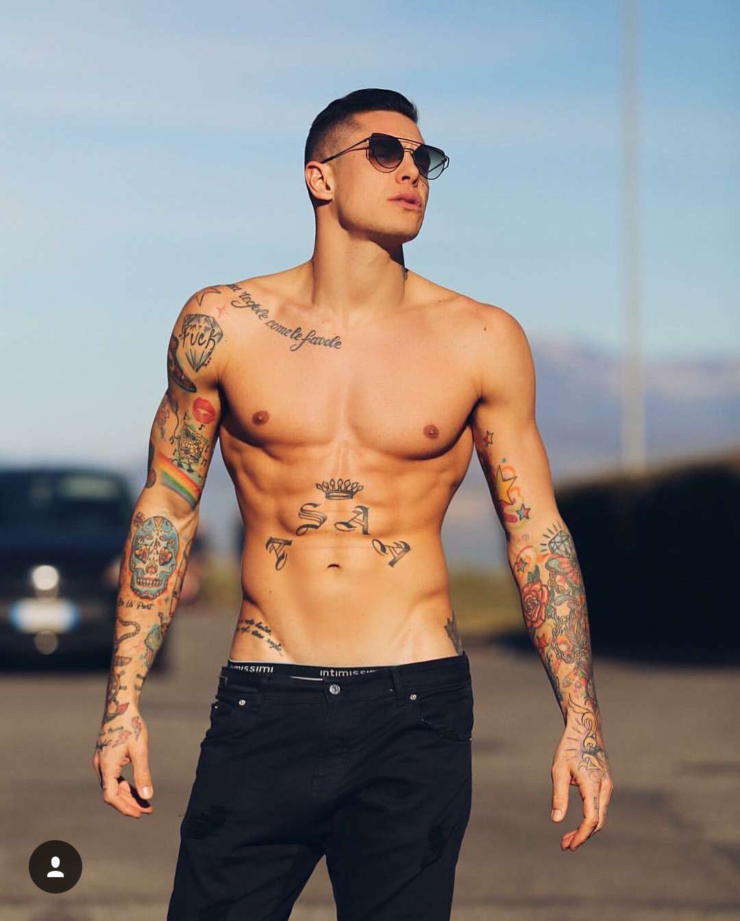 Stefano Laudoni e gli scatti sexy