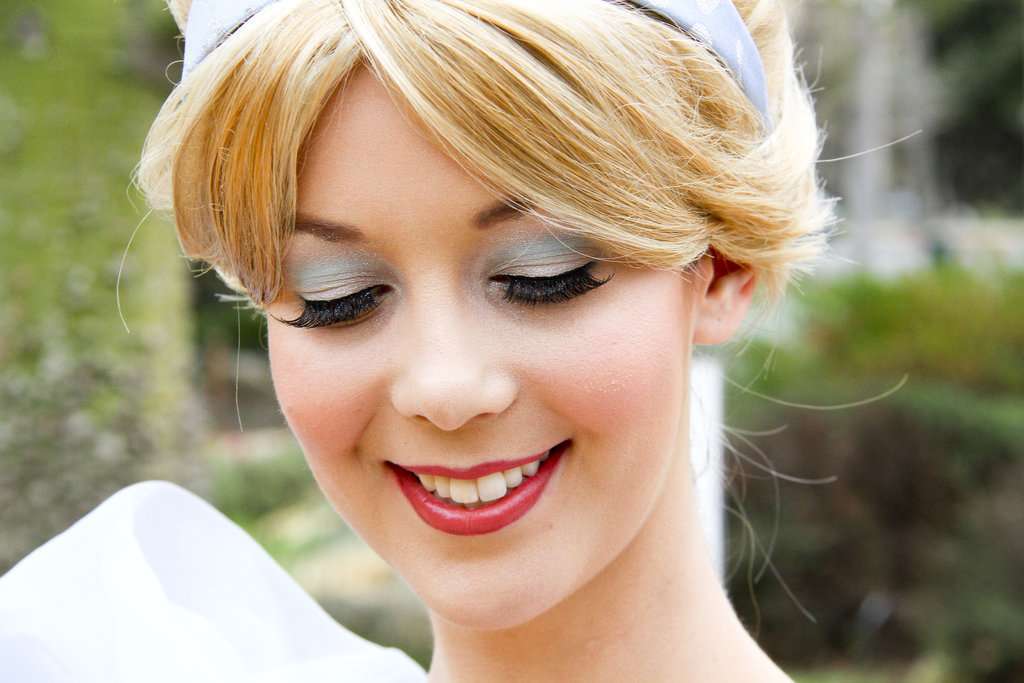 Trucco da Cenerentola delicato