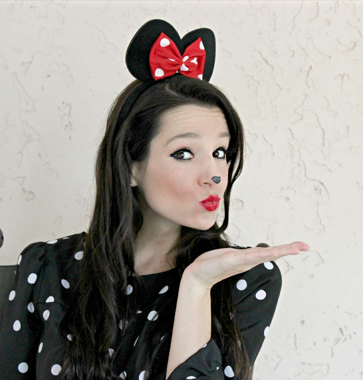 Trucco da Minnie per Carnevale veloce