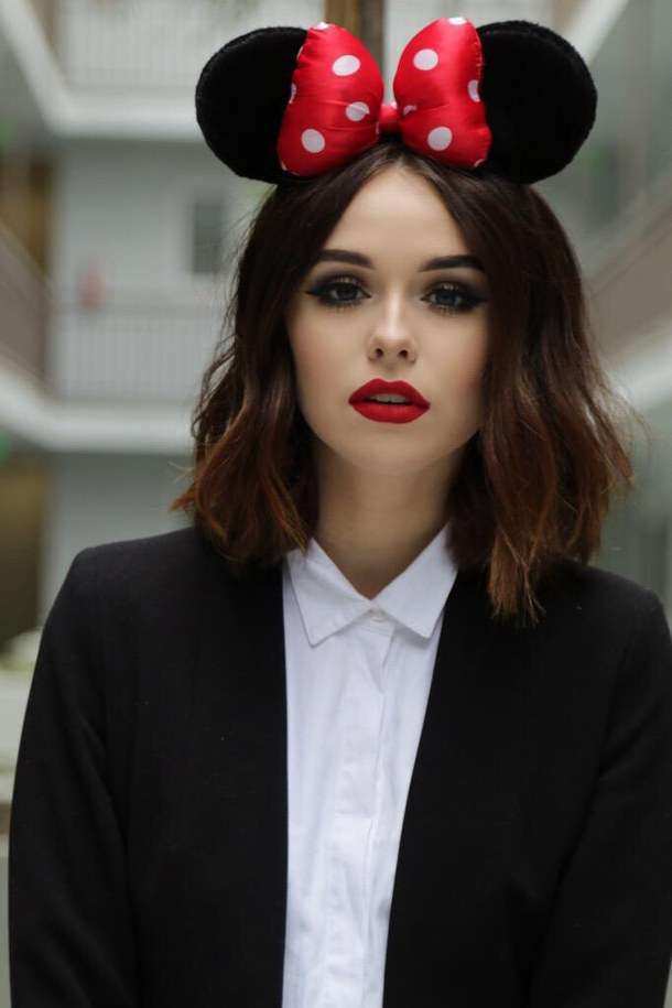 Trucco di Carnevale ispirato a Minnie