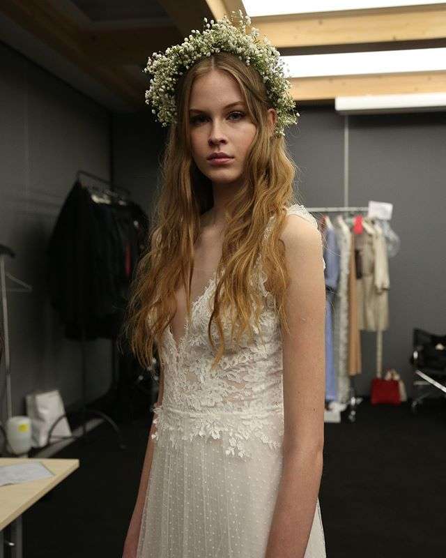 Abito da sposa boho chic Atelier Emé