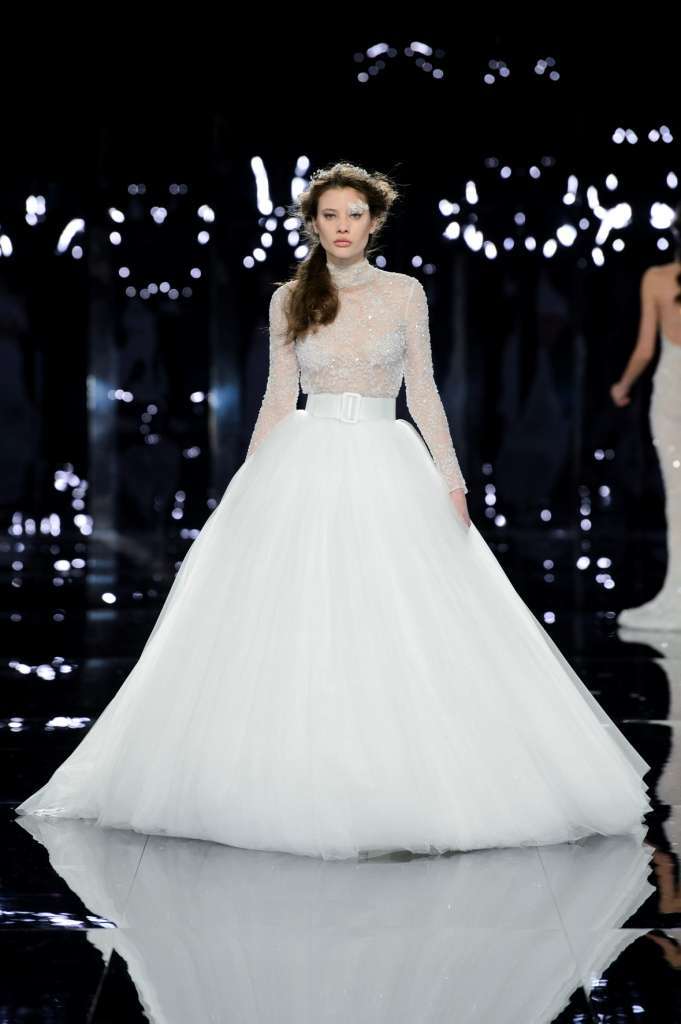 Abito da sposa da principessa in tulle