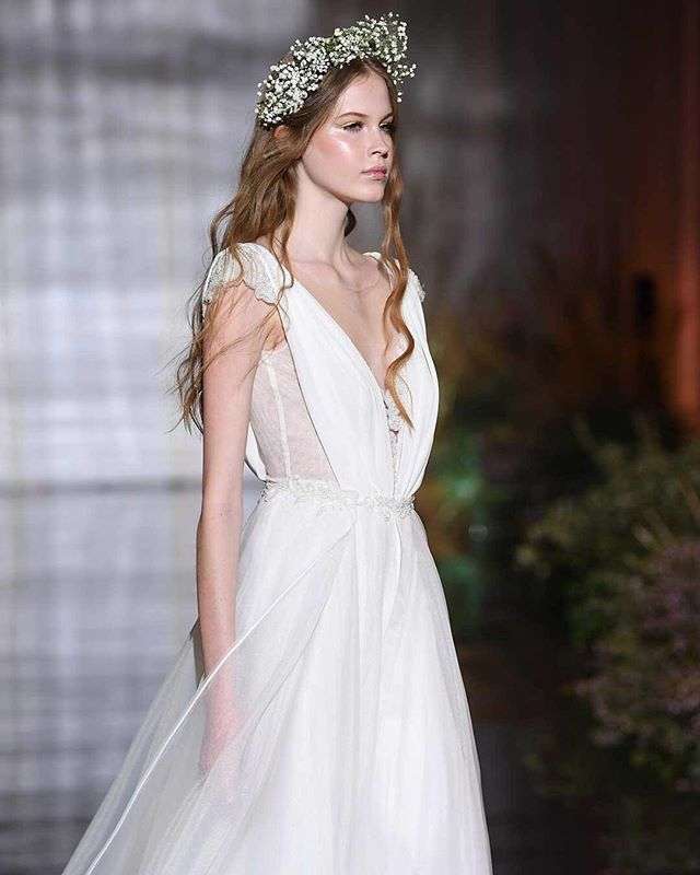 Abito da sposa stile impero Atelier Emé