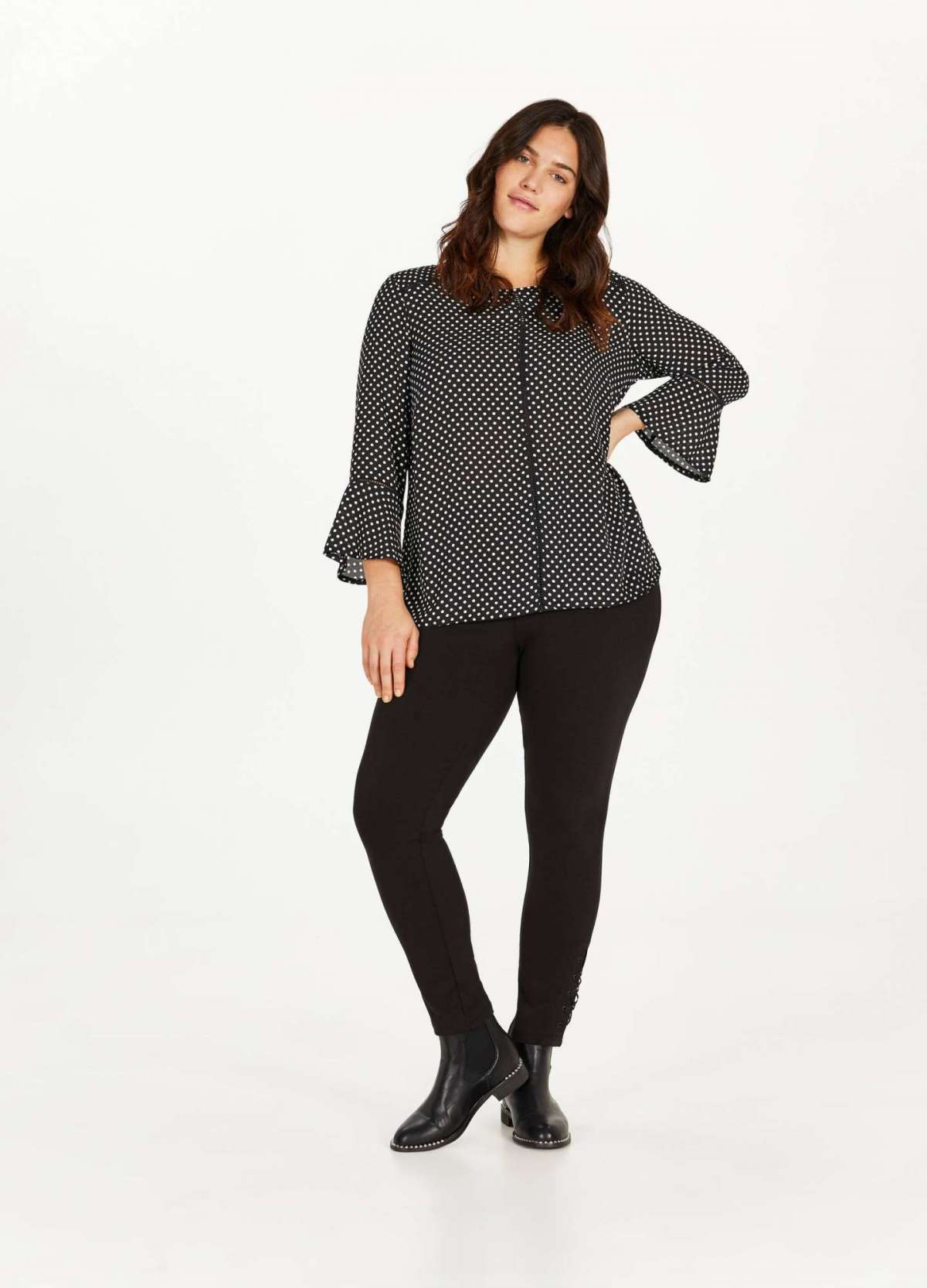 Blusa a pois per taglie forti OVS a 29,99 euro